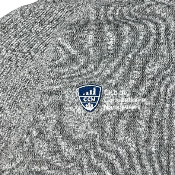 PATAGONIA Women's Better Sweater Quarter-Zip Fleece Top Size Small Birch White - Picture 4 of 6